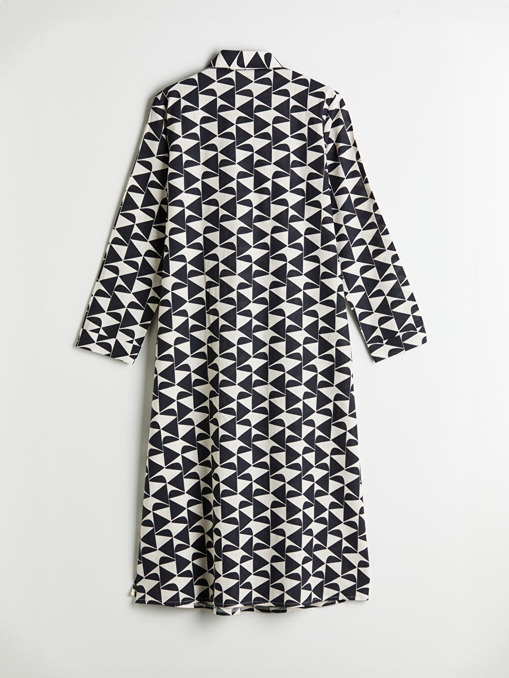 Patterned Women's Shirt Tunic-5