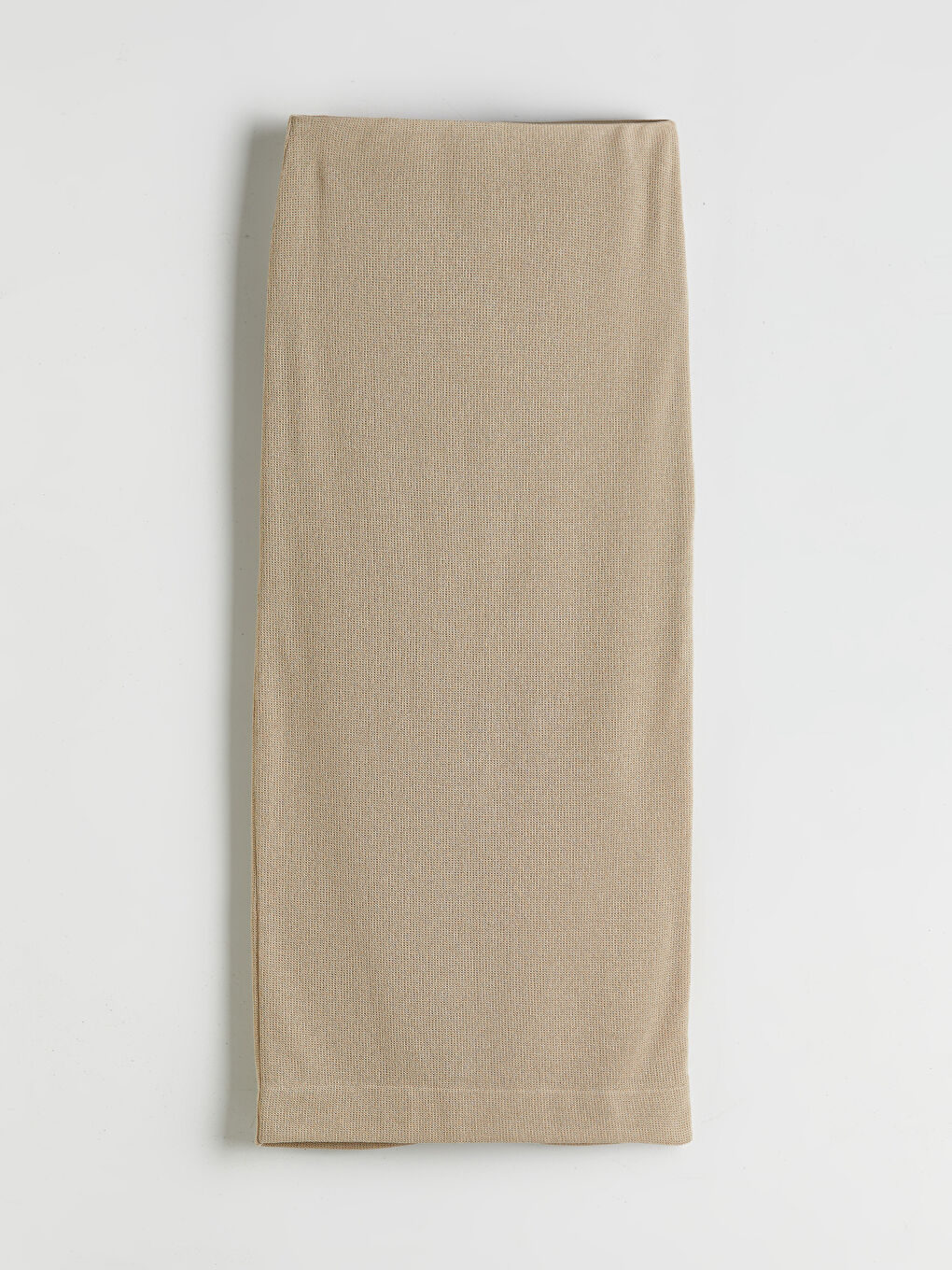 LCW Vision Elasticated Waist Slit Detail Skirt -S5MI14Z8-G7K