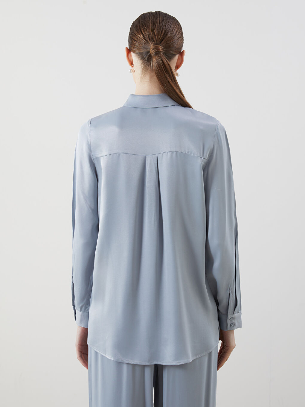 Woman BLUE Shirt Tunic -S5MI38Z8-DG7