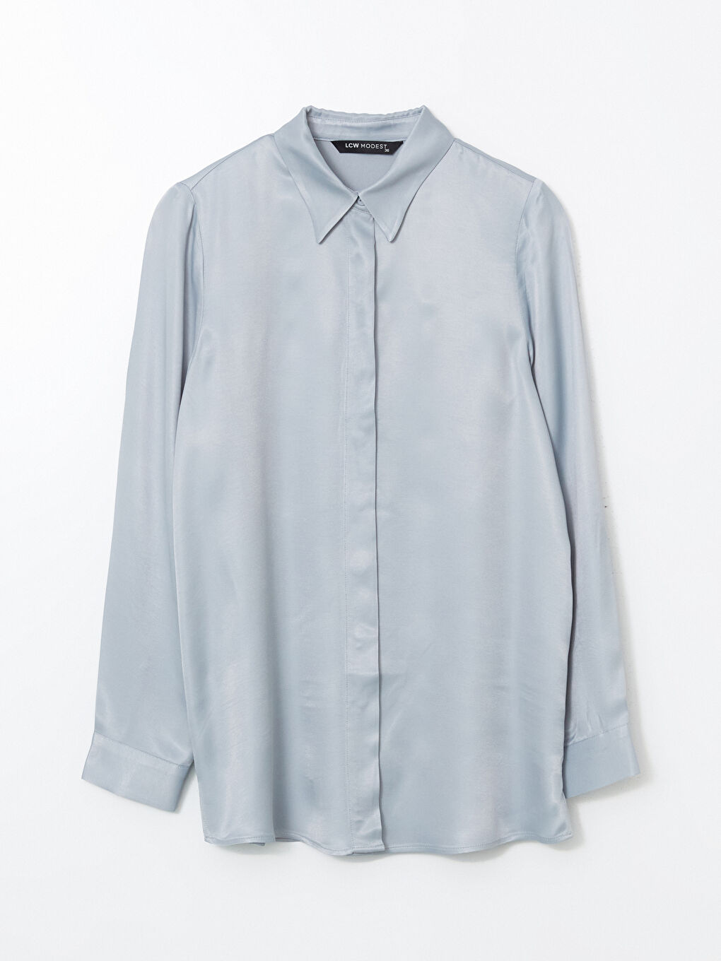 Woman BLUE Shirt Tunic -S5MI38Z8-DG7