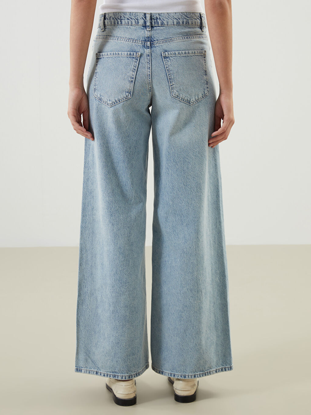 Wideleg Women's Jeans -S5MI54Z8-311