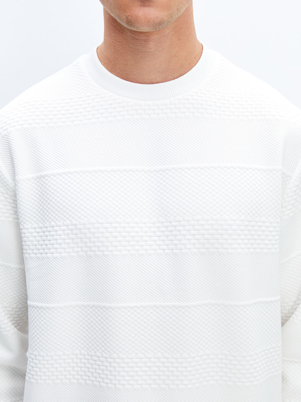 Crew Neck Men's Sweatshirt-2