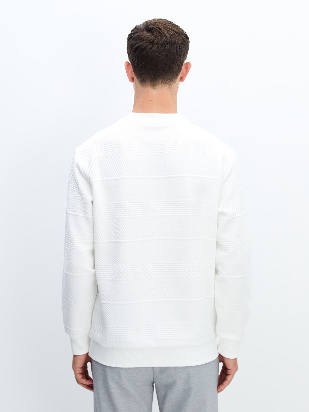 Crew Neck Men's Sweatshirt-3