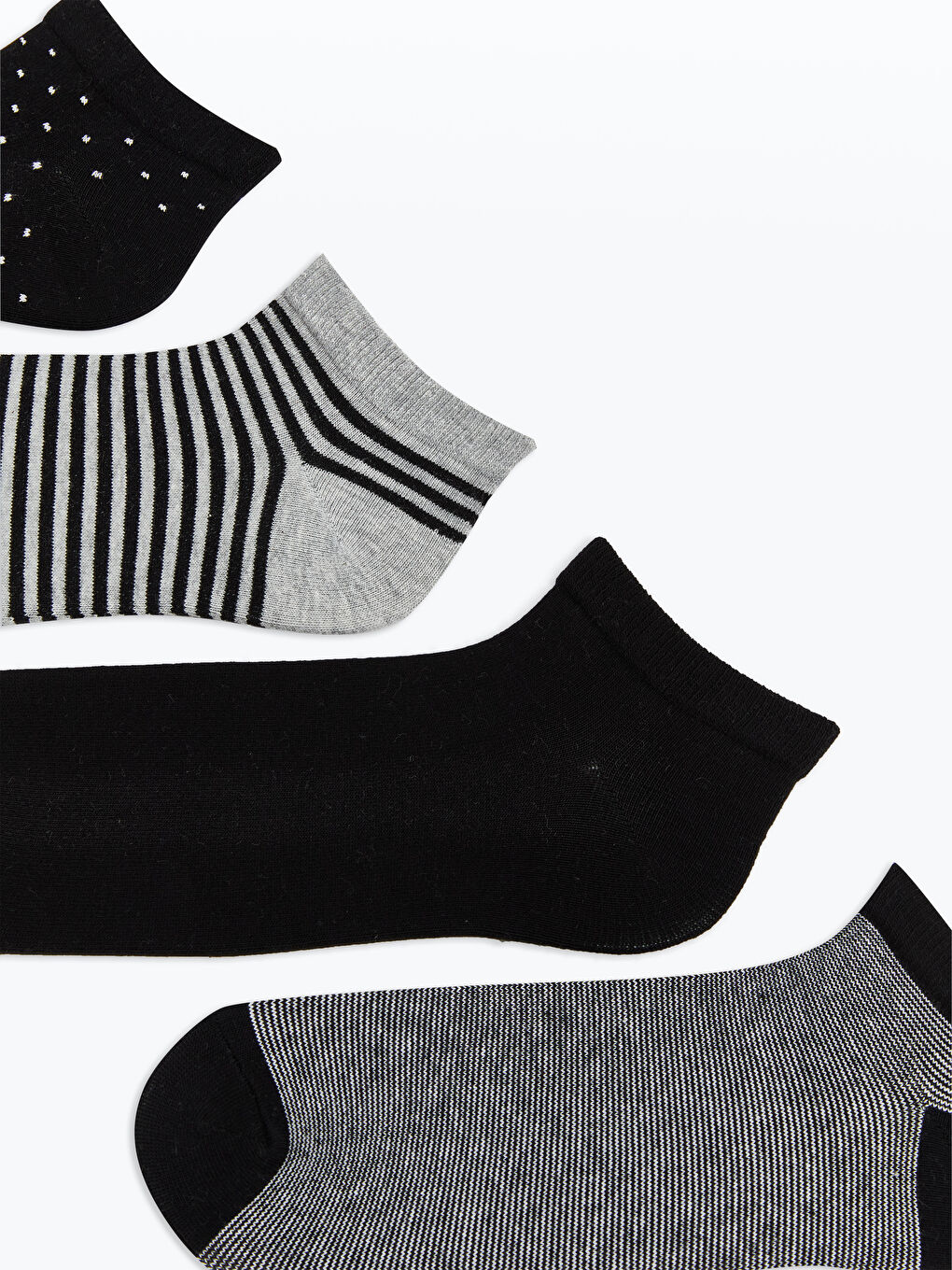 Patterned Men's Trainer Socks 7 Pack-1
