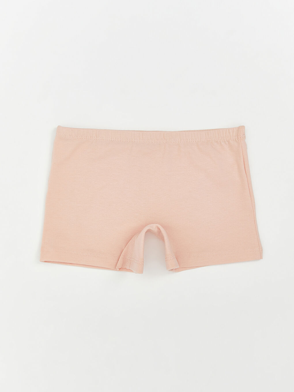 Pembe Beli Lastikli Basic Kız Çcuk Boxer