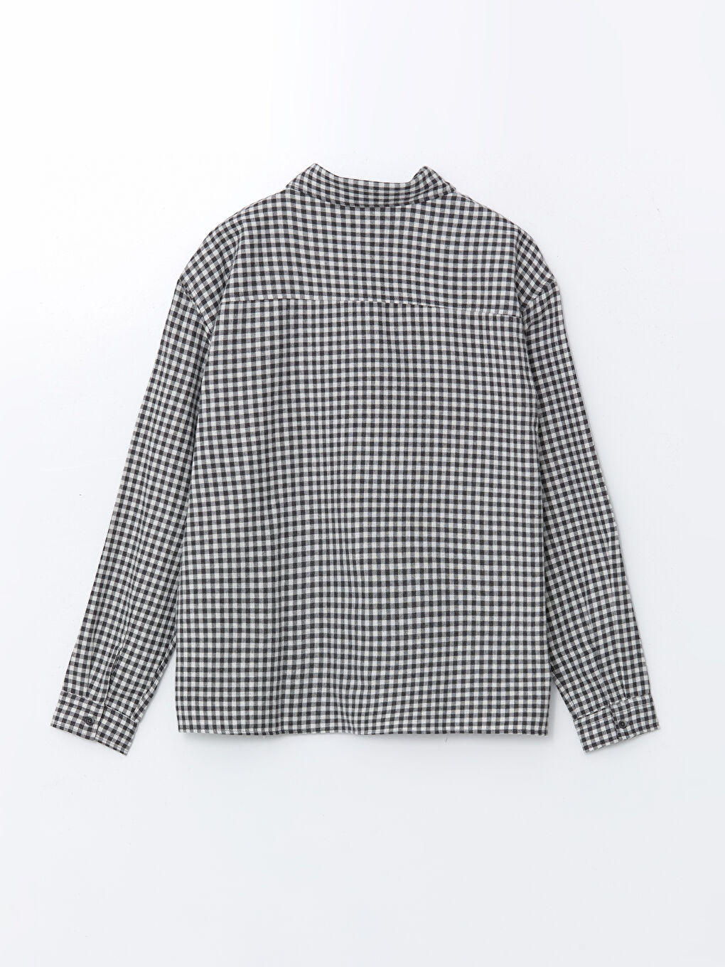 XSIDE Relaxed Fit Long Sleeve Plaid Men's Shirt -S5MJ32Z8-LKQ
