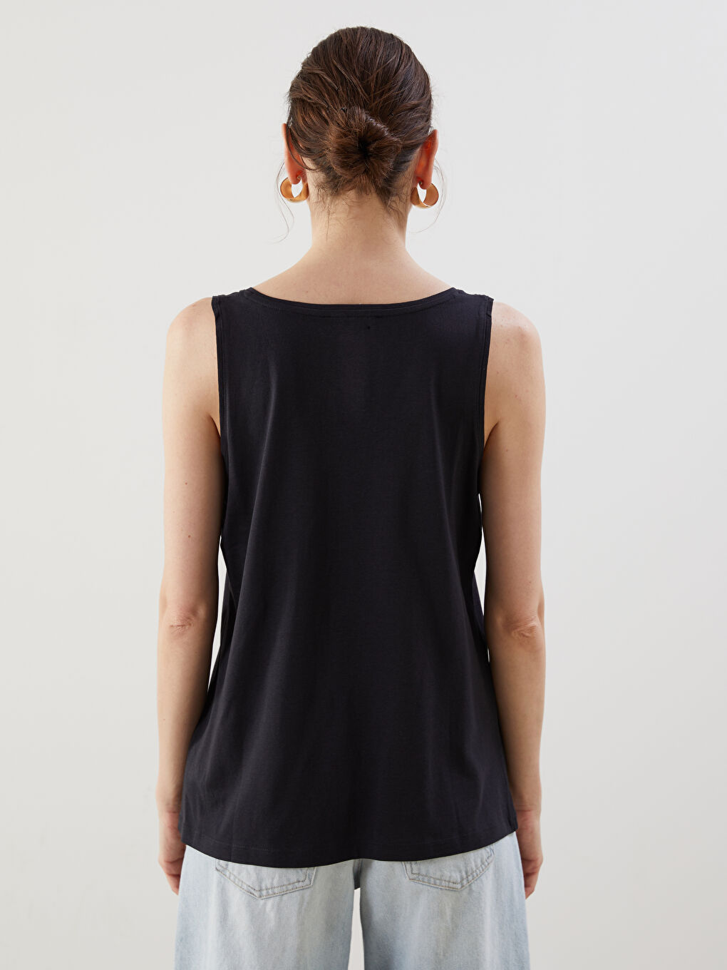 LC Waikiki Woman BLACK Tank Top -S5MJ46Z8-CVL