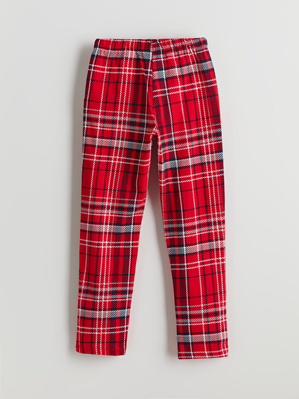 Crew Neck Bear Teddy Printed Girls' Pyjama Set-4