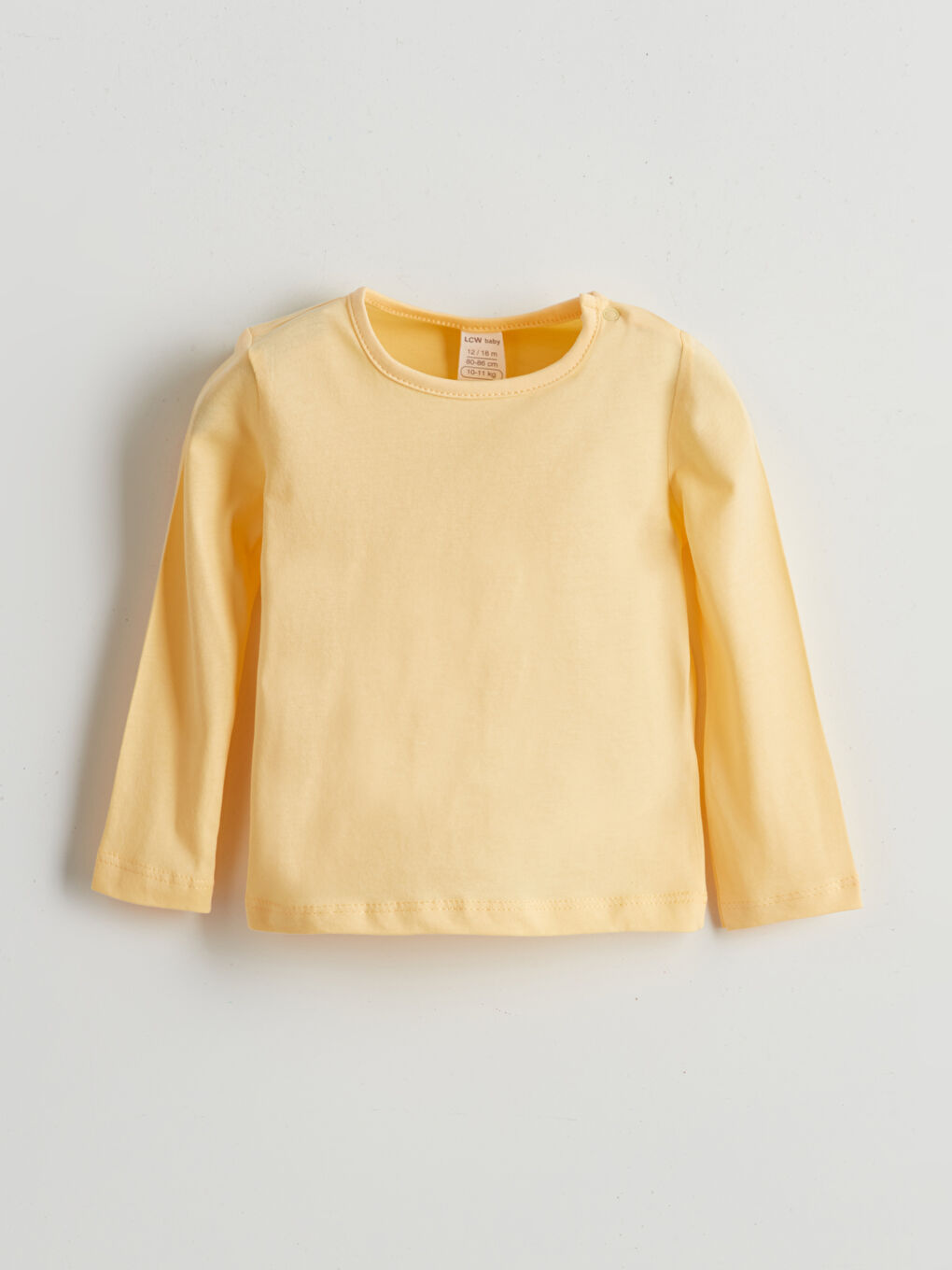 Crew Neck Basic Baby Girl T-Shirt -S5MK19Z1-FRE