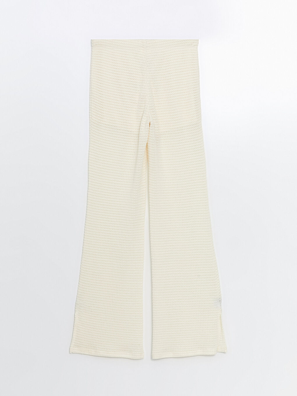 LC Waikiki Elasticated Waist Hole-Knitted Women's Trousers -S5MK30Z8-FDH