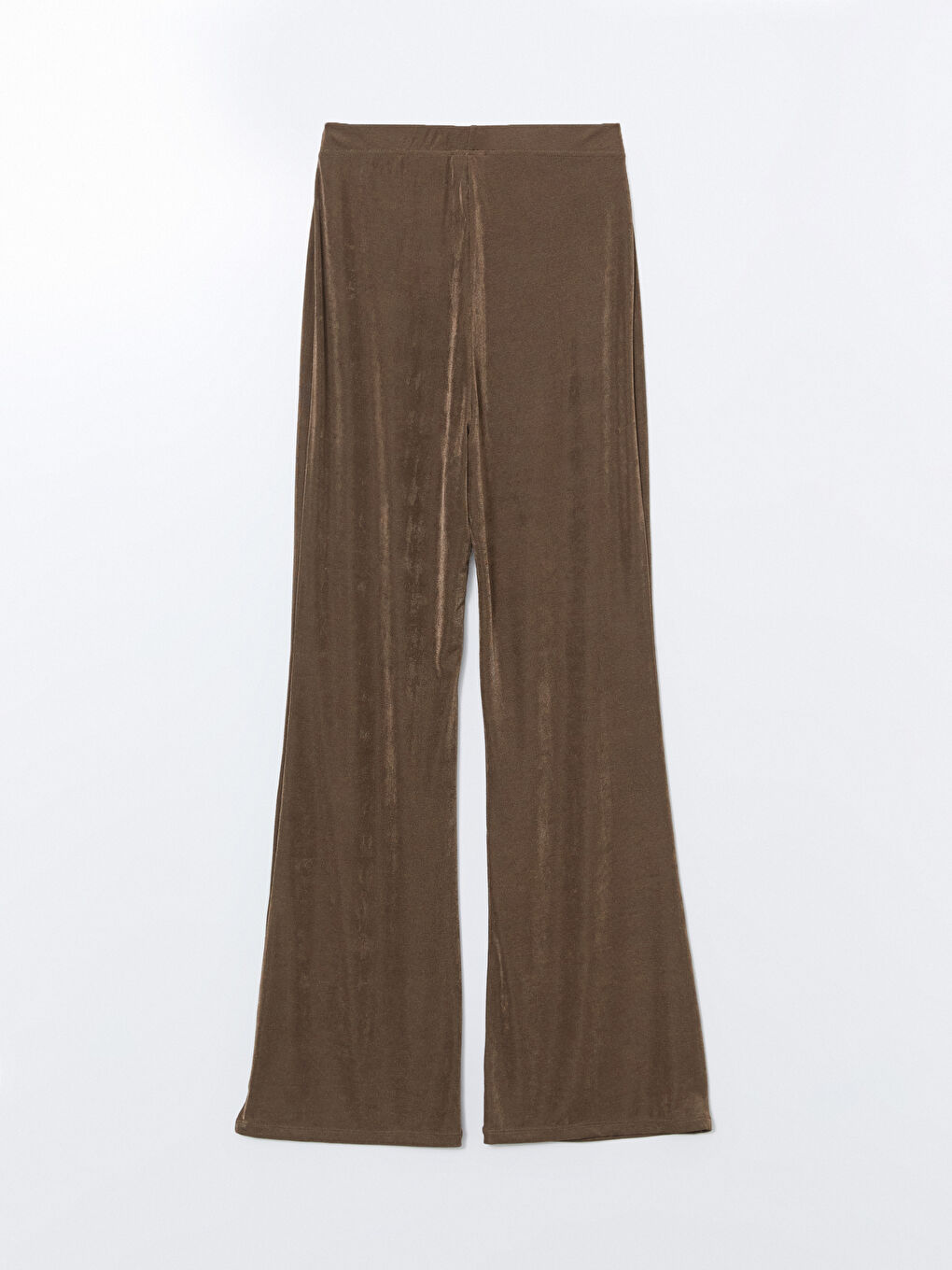 LCW Vision Elastic Waist Wide Leg Women's Trousers -S5MK31Z8-GE8