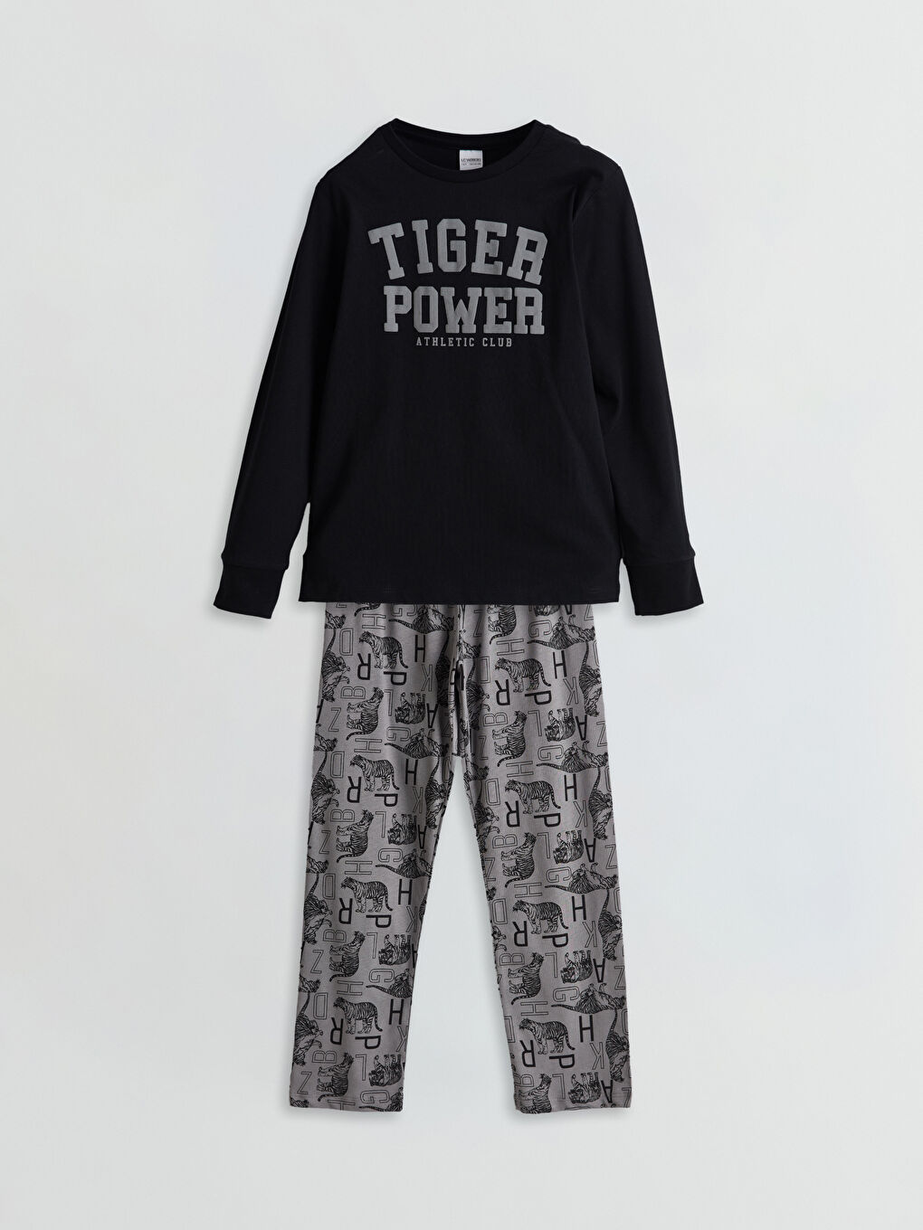 Crew Neck Boys Pajamas Set -S5MK60Z4-CVL