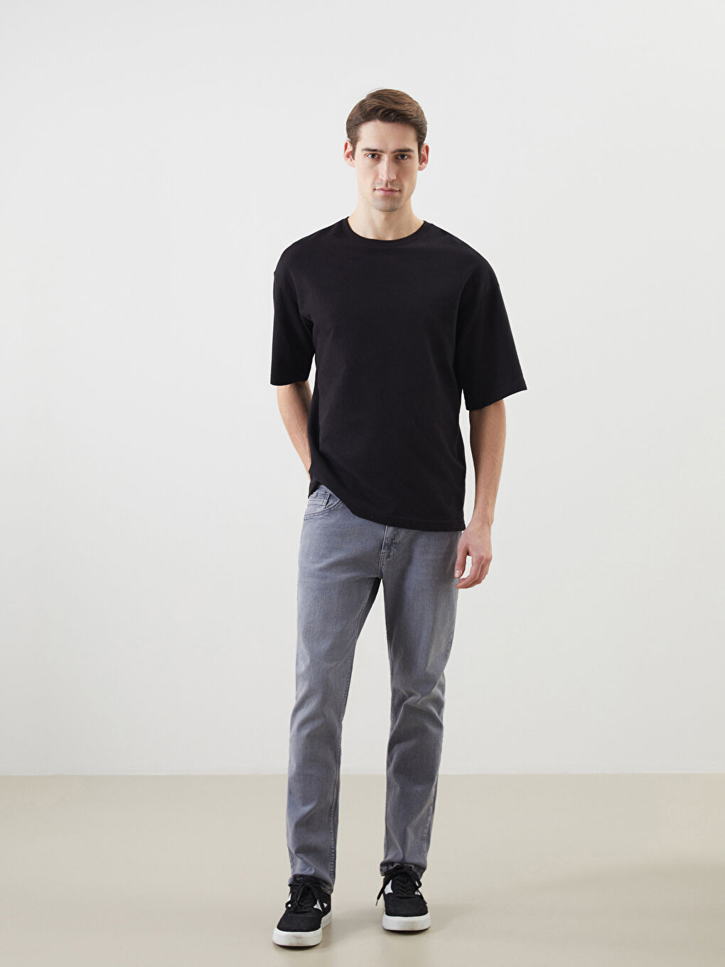 750 Slim Fit Men's Denim Trousers -S5MK70Z8-GRD