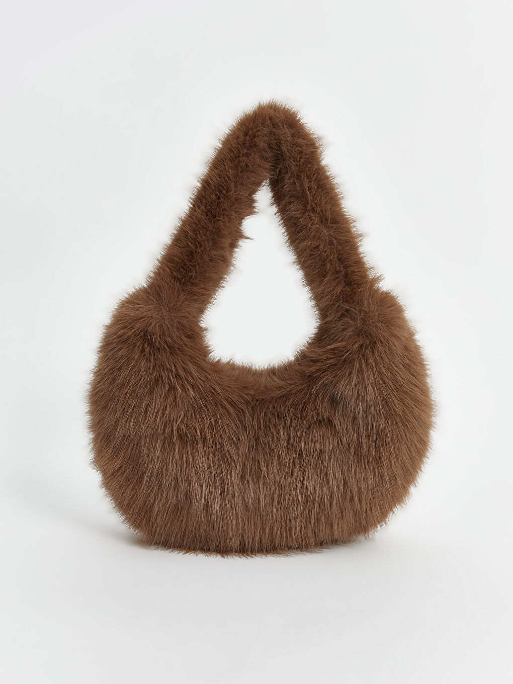 Furry Women's Baguette Bag -S5MK71Z8-EHW