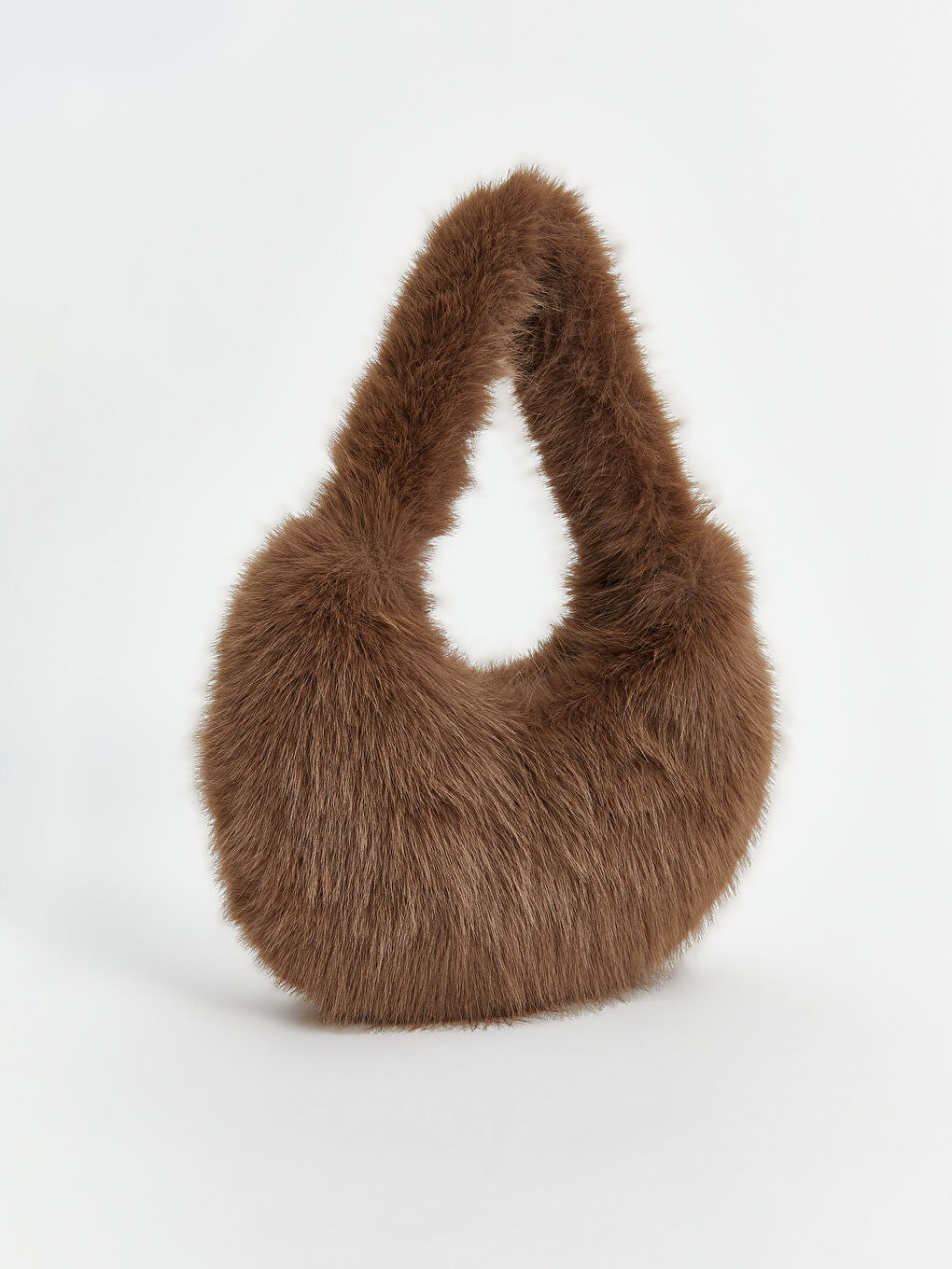 Furry Women's Baguette Bag -S5MK71Z8-EHW