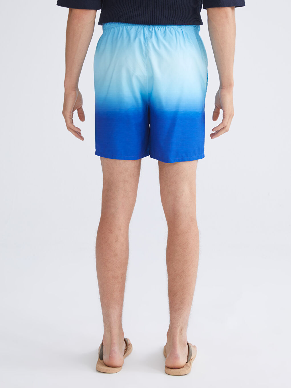 LCW SWIMWEAR شورت سباحة منقوش رجال -S5ML07Z8-LSJ