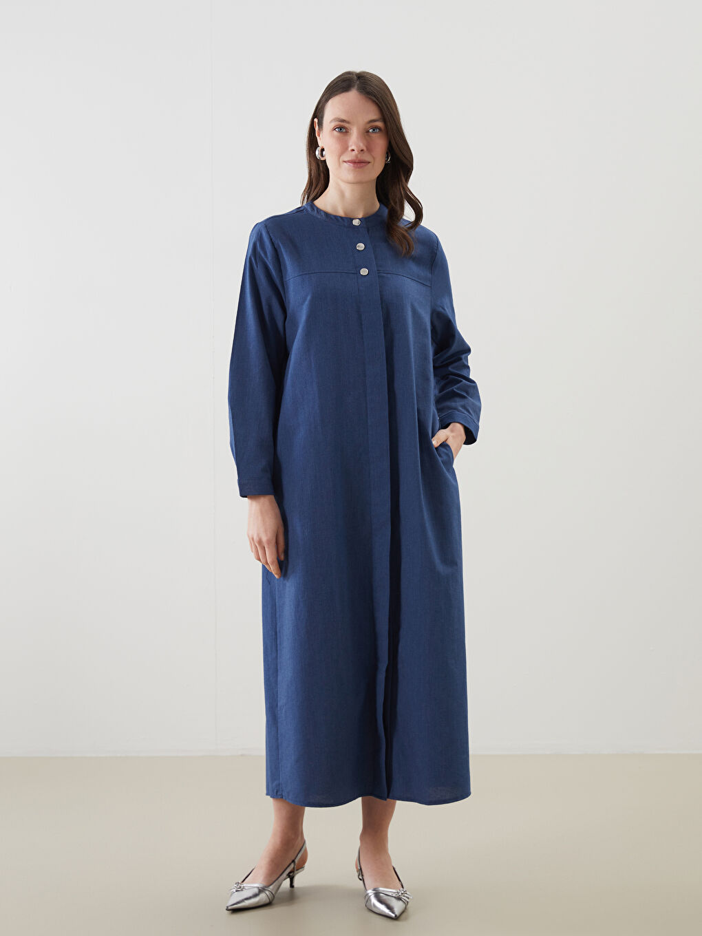 İndigo Bisiklet Yaka Ferace