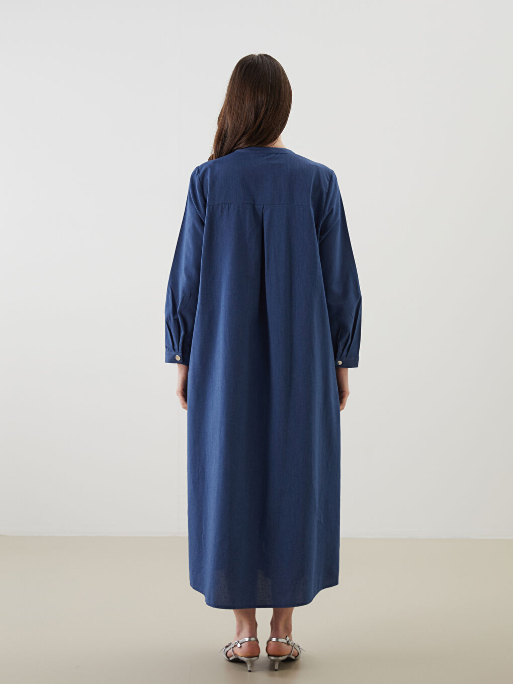 İndigo Bisiklet Yaka Ferace-3