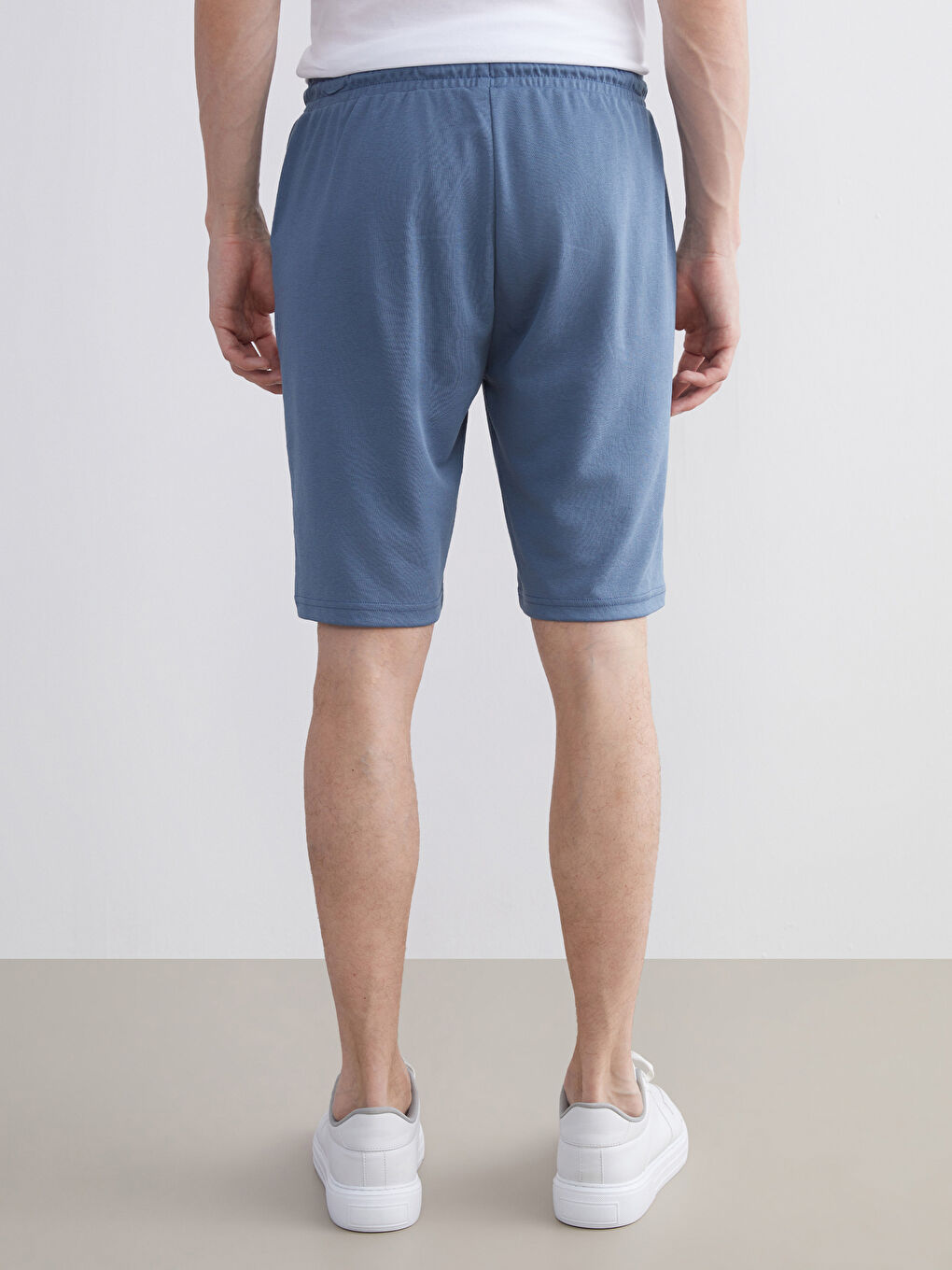 İndigo Standart Kalıp Erkek Pijama Alt Şort-3