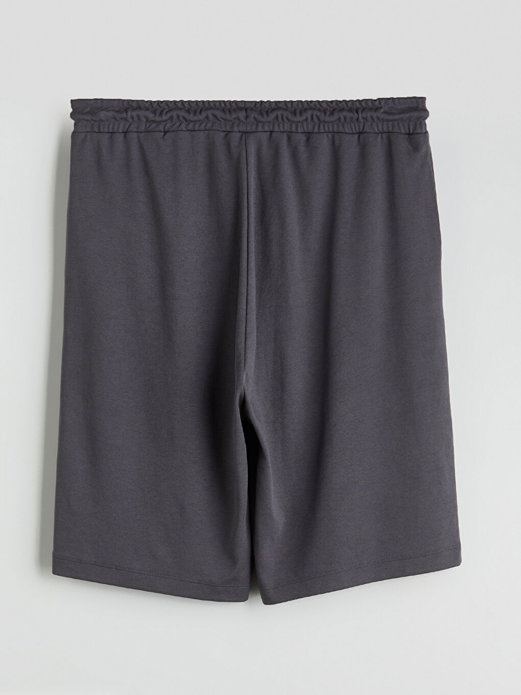 Gri Standart Kalıp Erkek Pijama Alt Şort-5