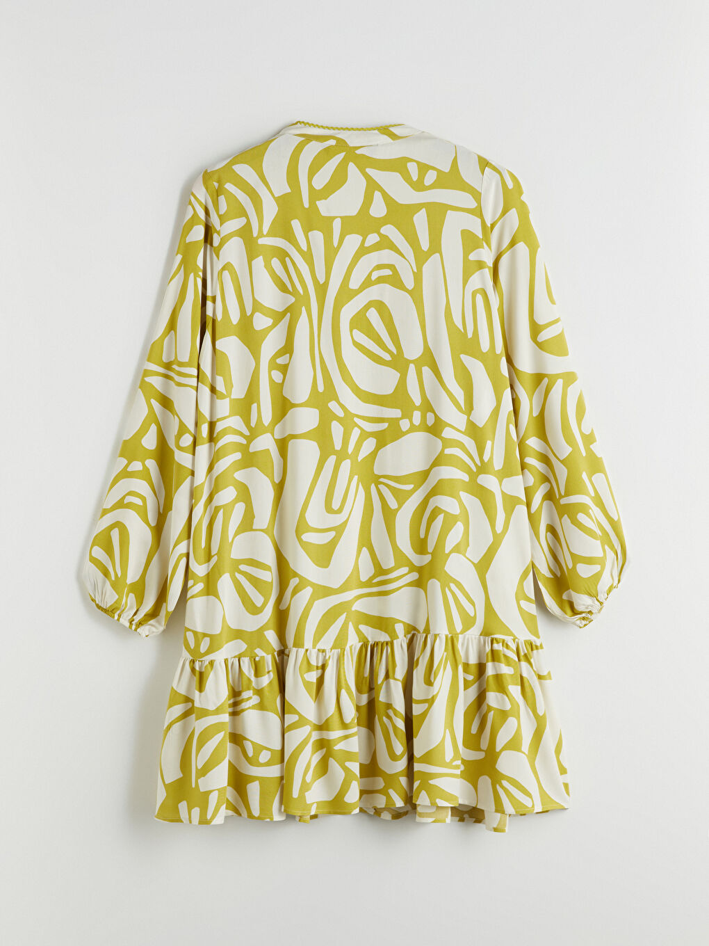 Woman GREEN Shirt Dress -S5ML64Z8-LRR