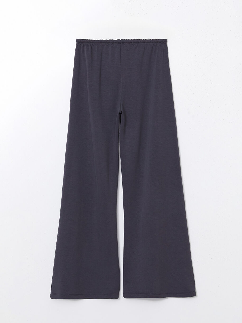 Antrasit Beli Lastikli Kadın Eşofman Altı-5