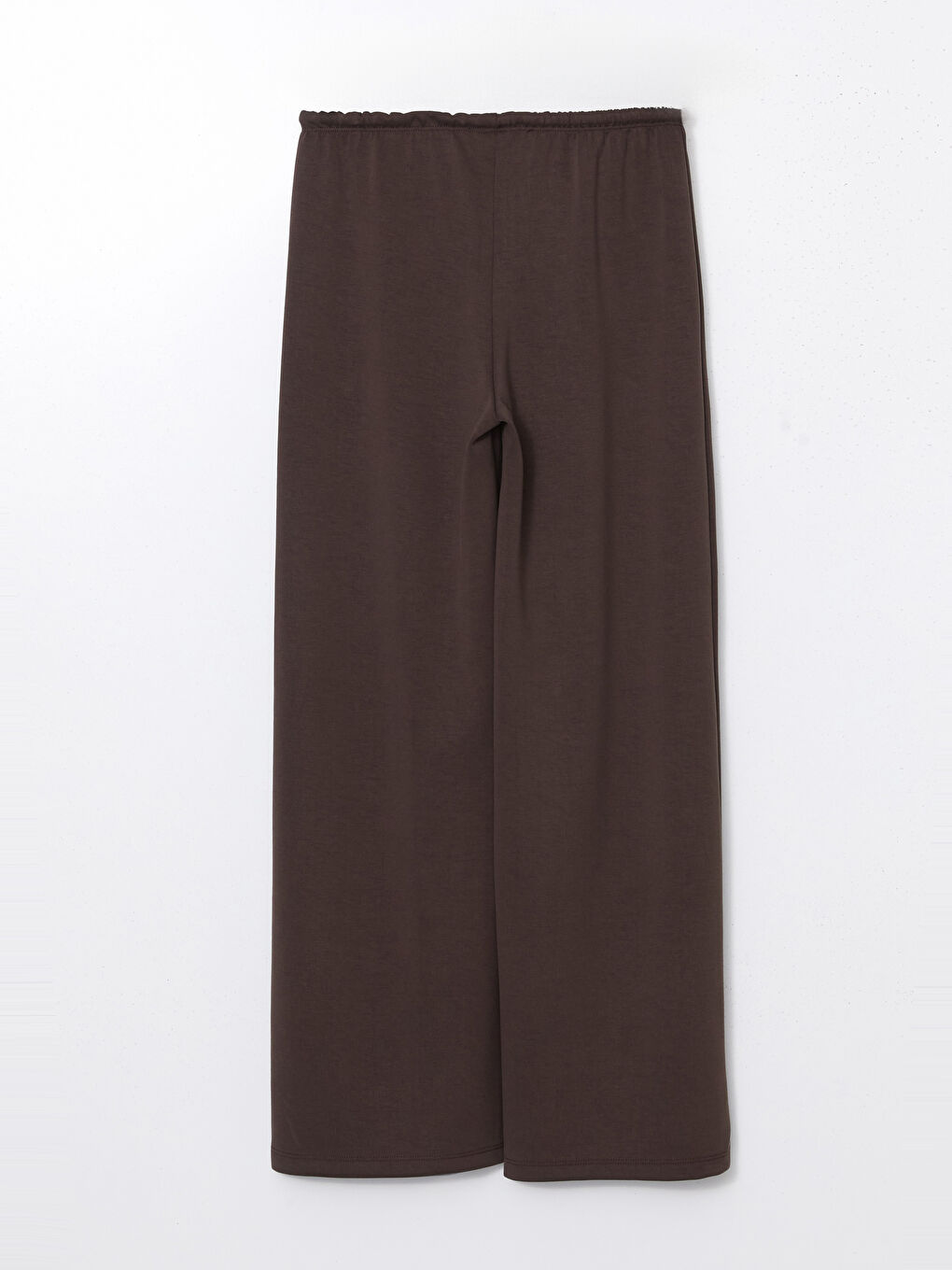 Kahverengi Beli Lastikli Kadın Eşofman Altı-5