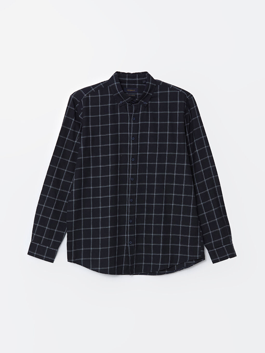 Regular Fit Long Sleeve Plaid Men's Lumberjack Shirt -S5MM15Z8-LN6