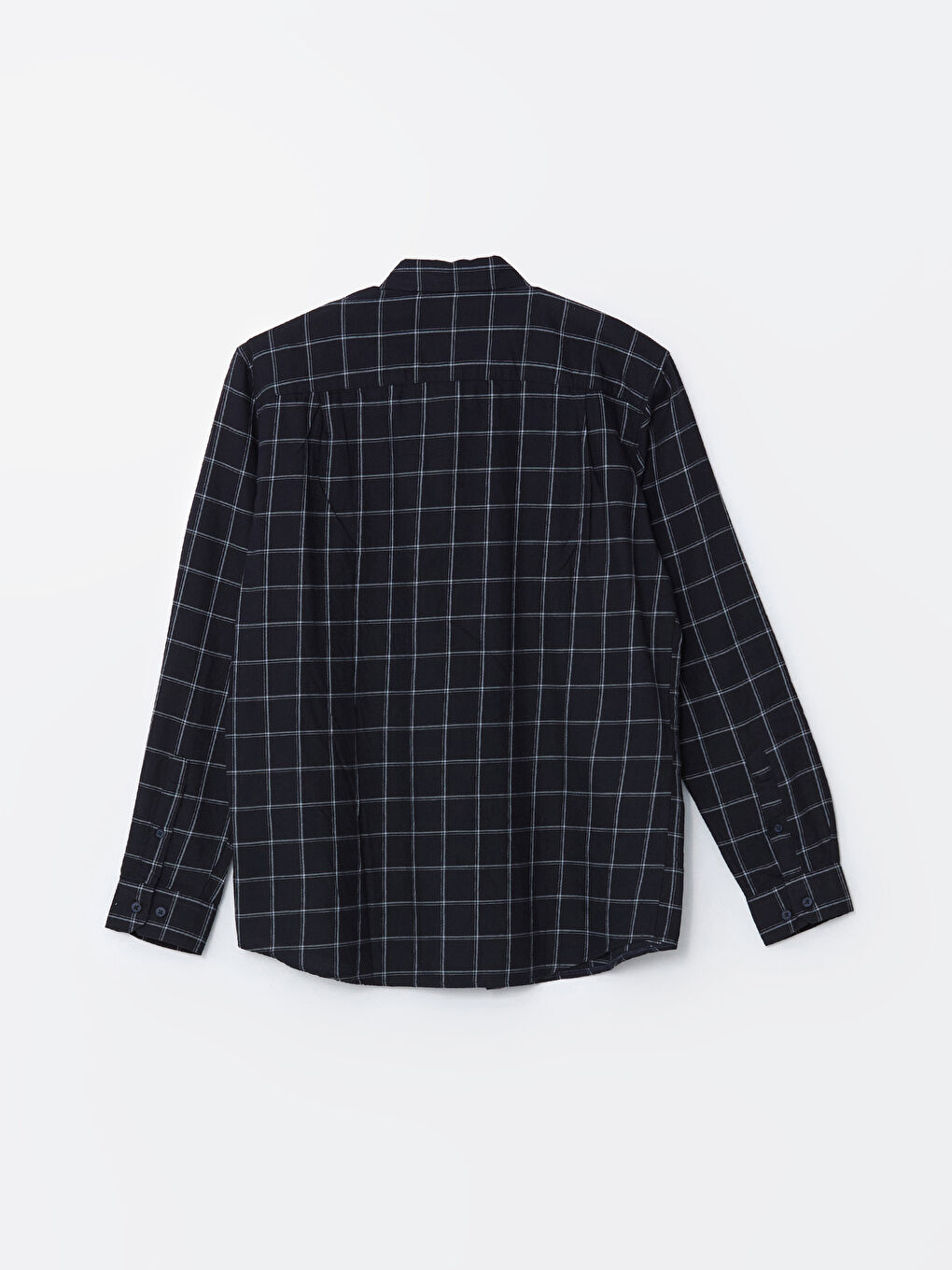 Regular Fit Long Sleeve Plaid Men's Lumberjack Shirt -S5MM15Z8-LN6