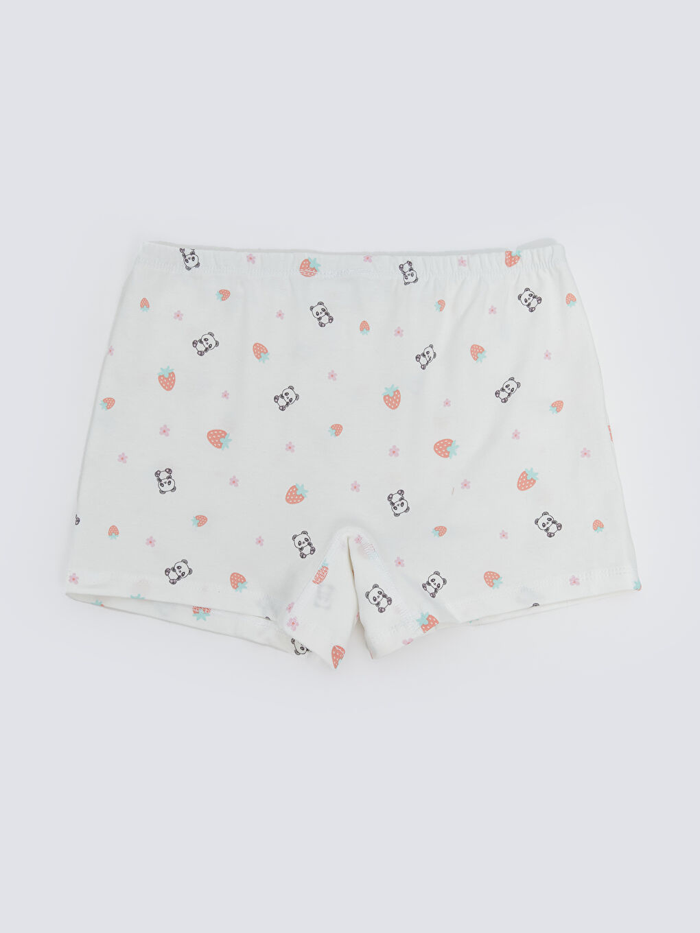 Ekru Kız Çocuk Boxer-1