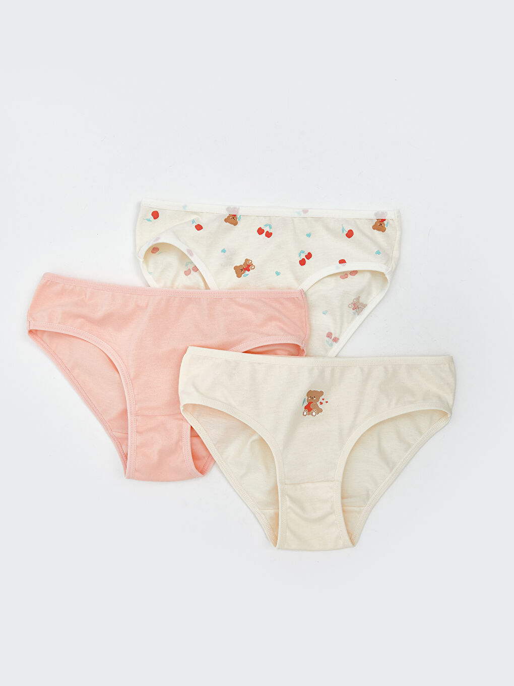 Printed Girl's Panties 3 pcs -S5MM70Z4-LRB