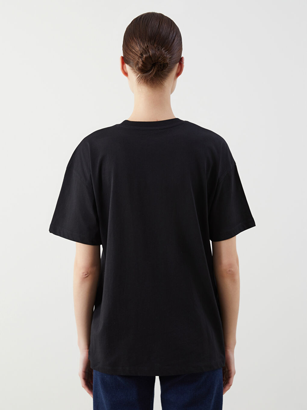 Crew Neck Printed Women's T-shirt -S5MM87Z8-CVL