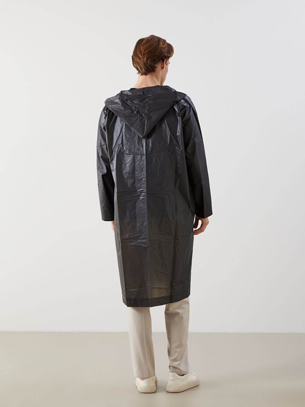 Karışık Kapüşonlu Yağmurluk-2