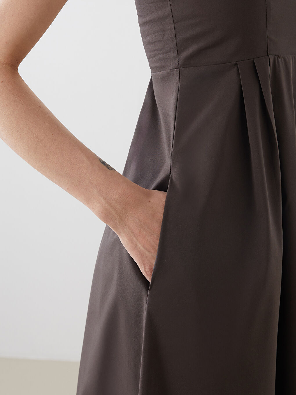 Woman BROWN Dress -S5MM93Z8-HDS