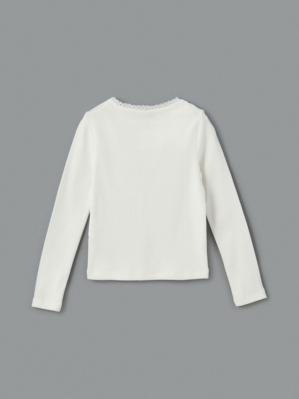 Crew Neck Girl's T-Shirt -S5MN07Z4-R9J