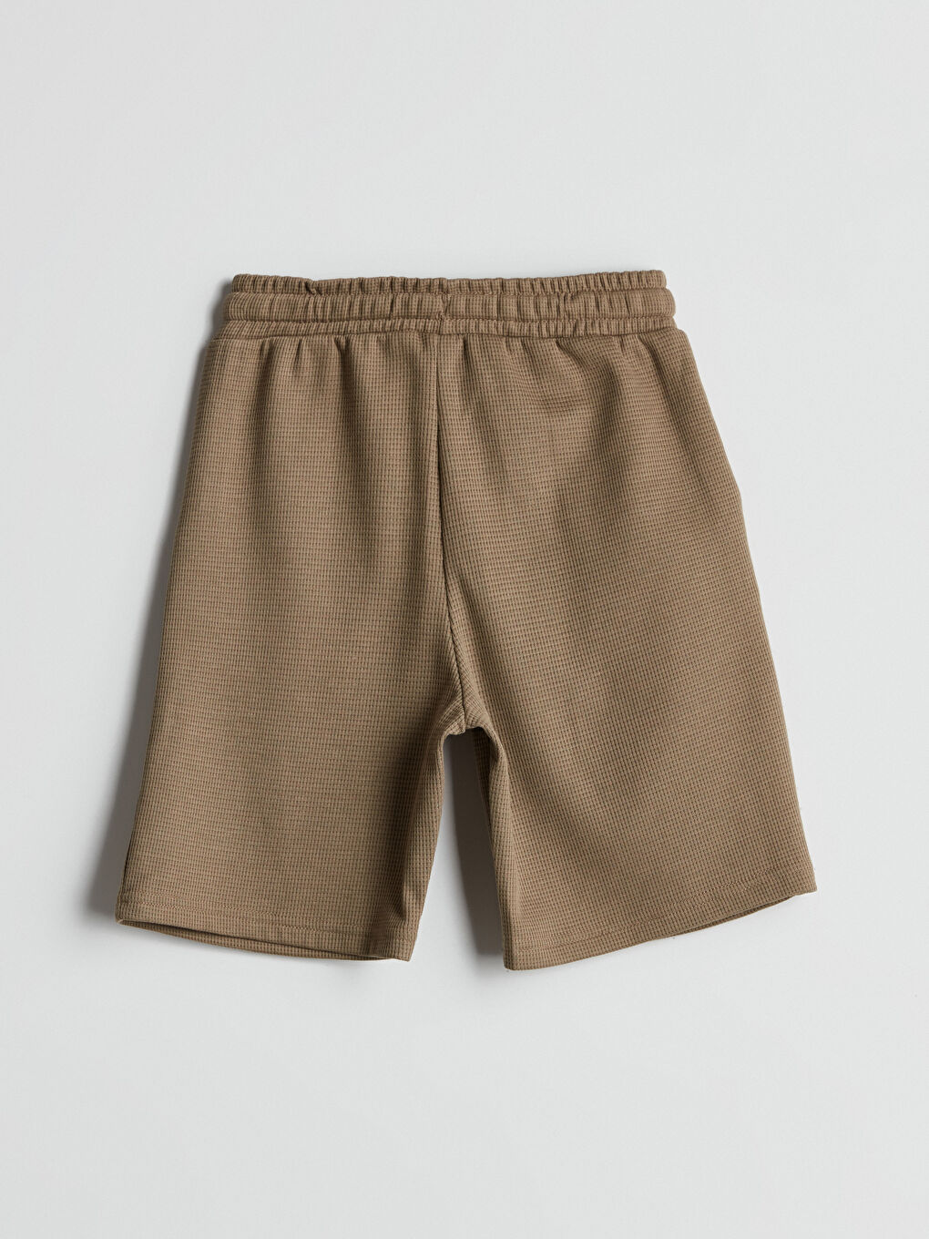 Haki Beli Lastikli Erkek Çocuk Şort-2