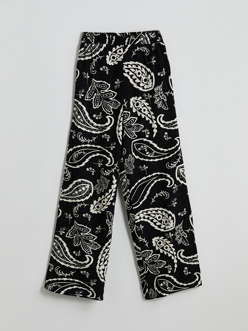 Elasticated Waist Floral Women's Trousers -S5MN31Z8-LQJ