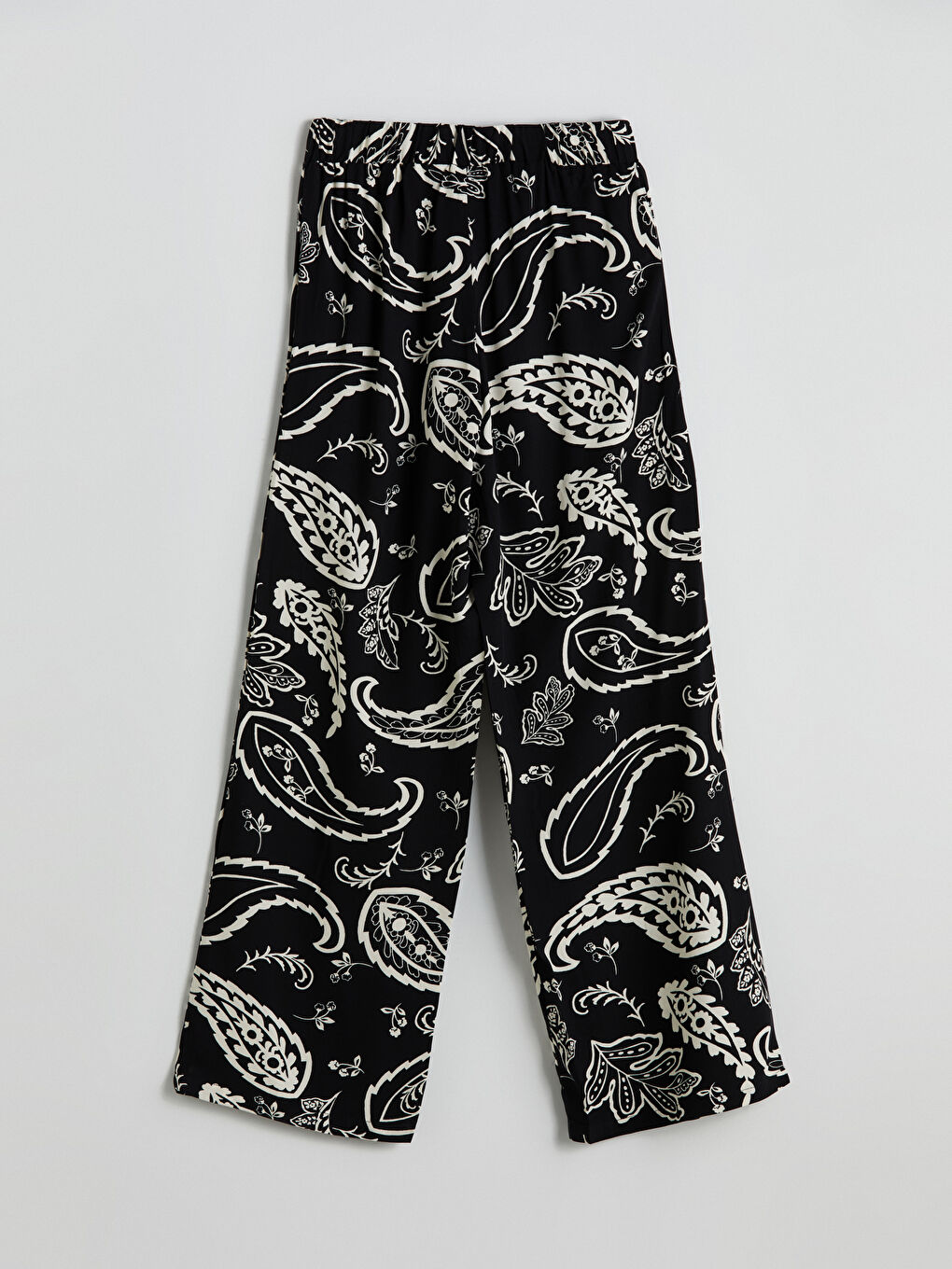 Elasticated Waist Floral Women's Trousers -S5MN31Z8-LQJ