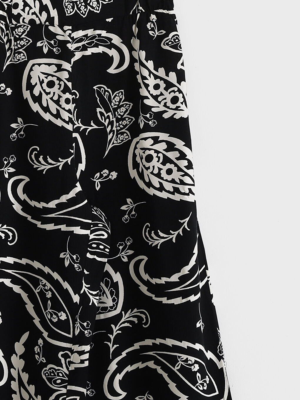 Elasticated Waist Floral Women's Trousers -S5MN31Z8-LQJ