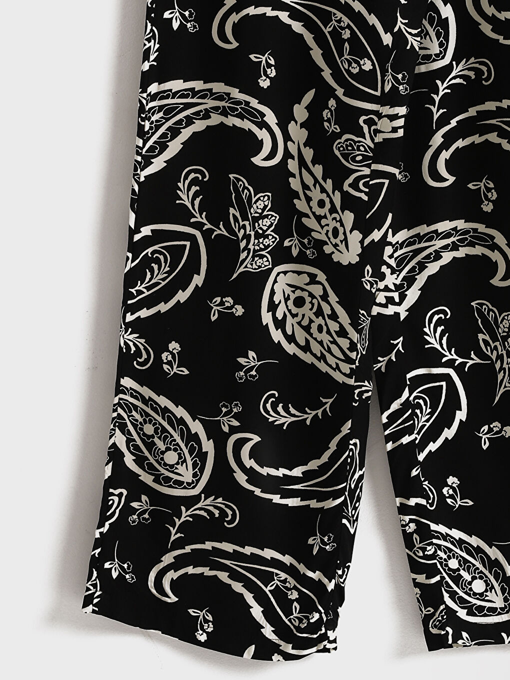 Elasticated Waist Floral Women's Trousers -S5MN31Z8-LQJ