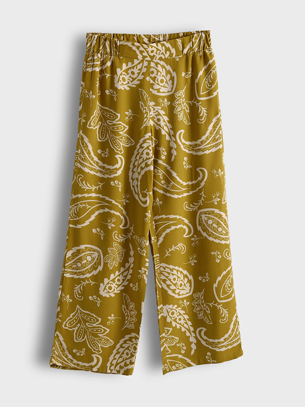 Elasticated Waist Floral Women's Trousers -S5MN31Z8-LUB