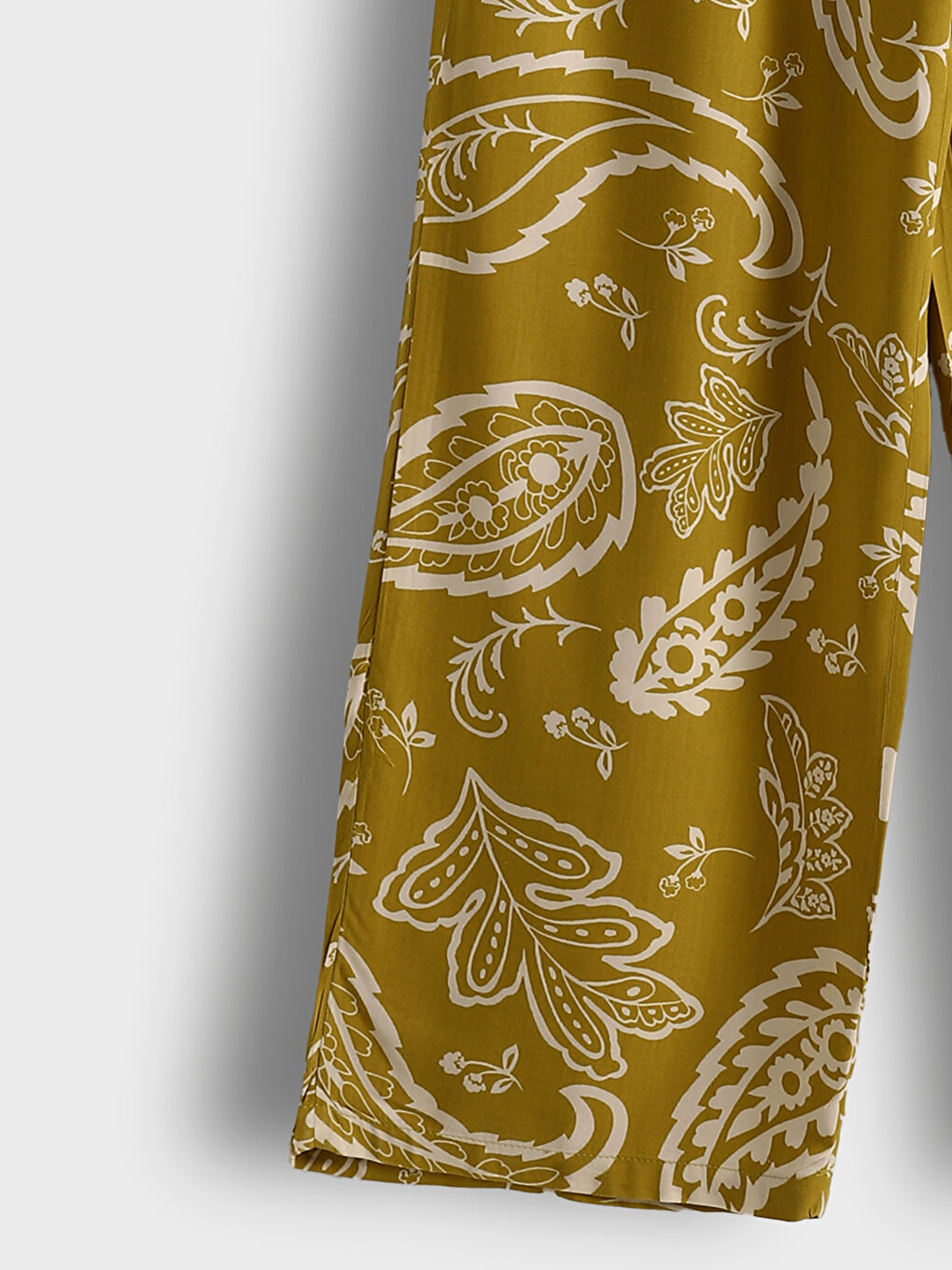 Elasticated Waist Floral Women's Trousers -S5MN31Z8-LUB