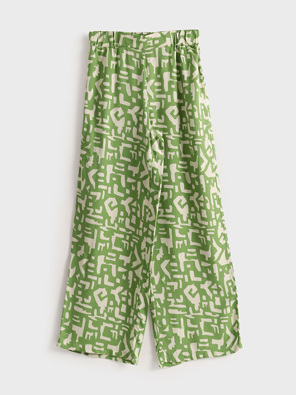 Elasticated Waist Floral Women's Trousers -S5MN31Z8-LRQ
