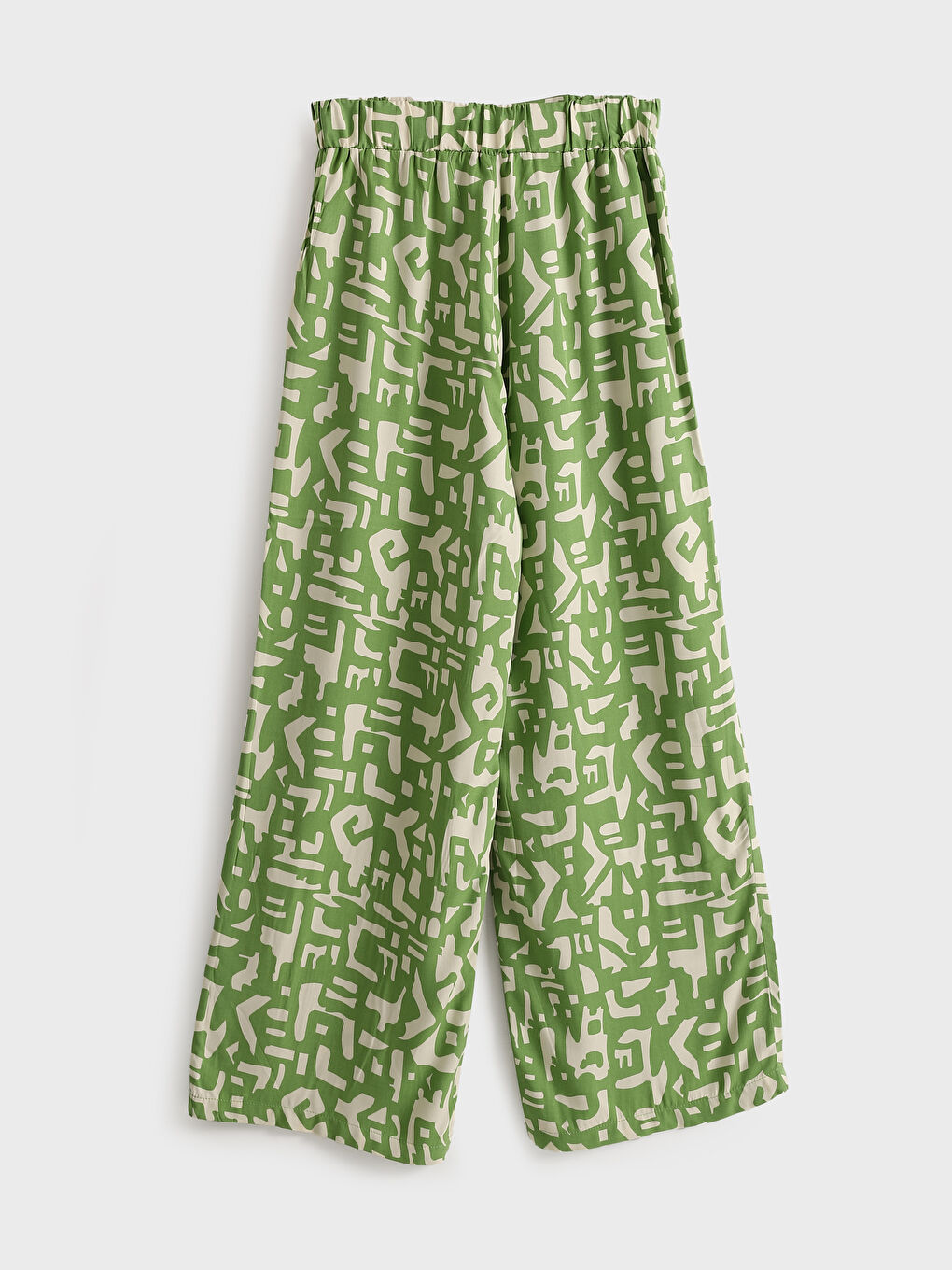 Elasticated Waist Floral Women's Trousers -S5MN31Z8-LRQ