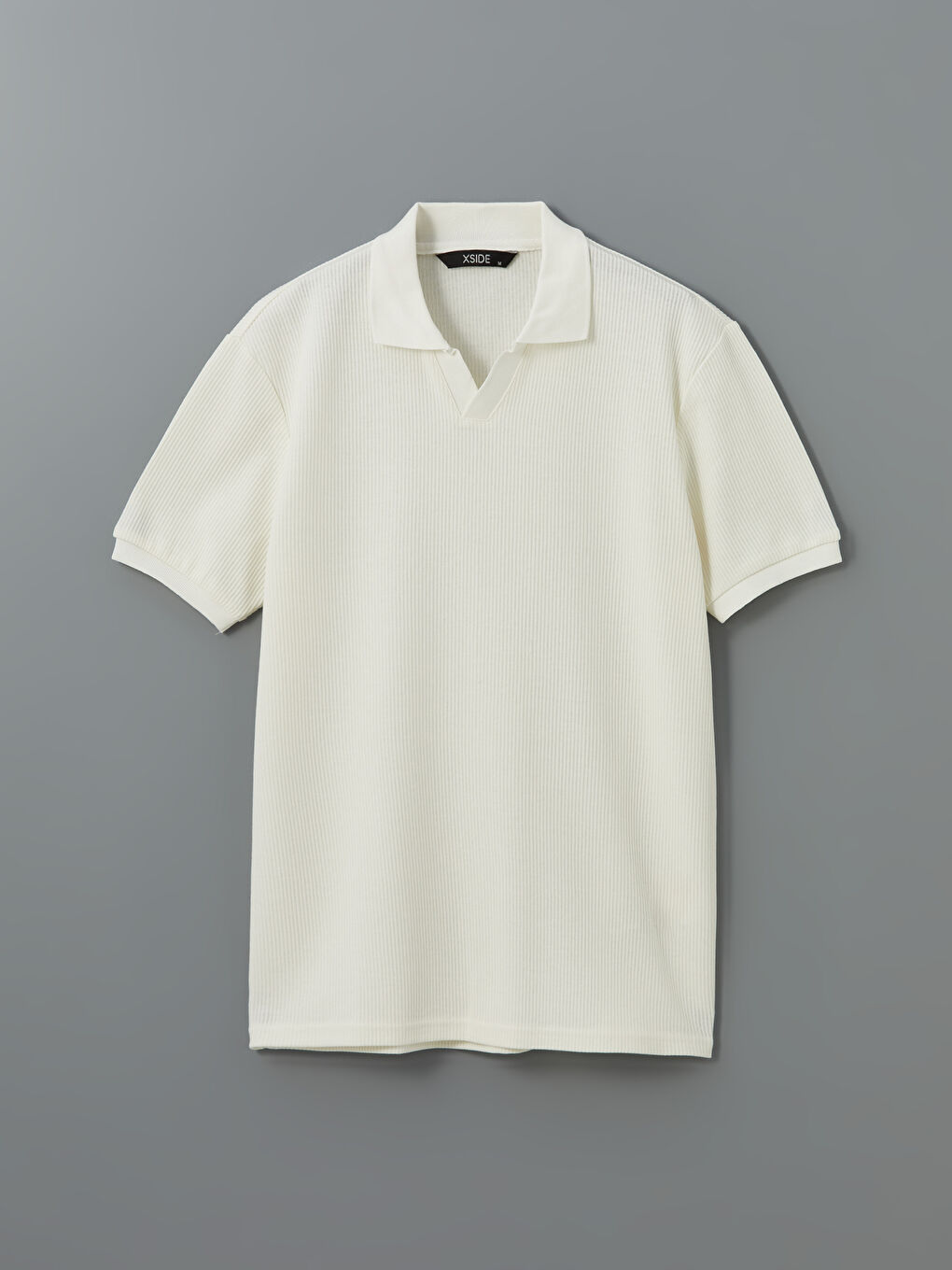 Polo Neck Short Sleeve Men's T-Shirt -S5MN41Z8-R9J