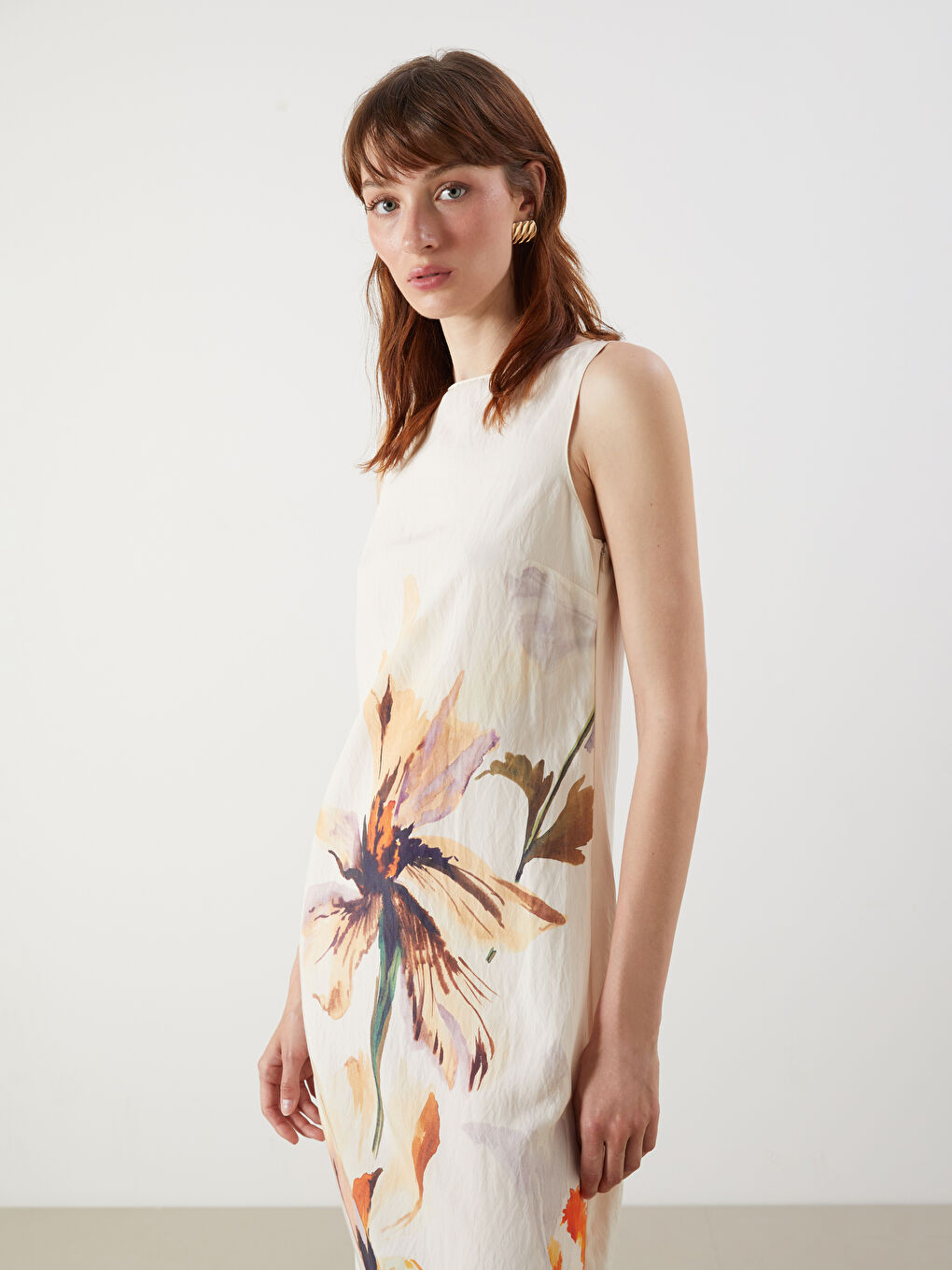 Woman ECRU Dress -S5MN61Z8-LRA