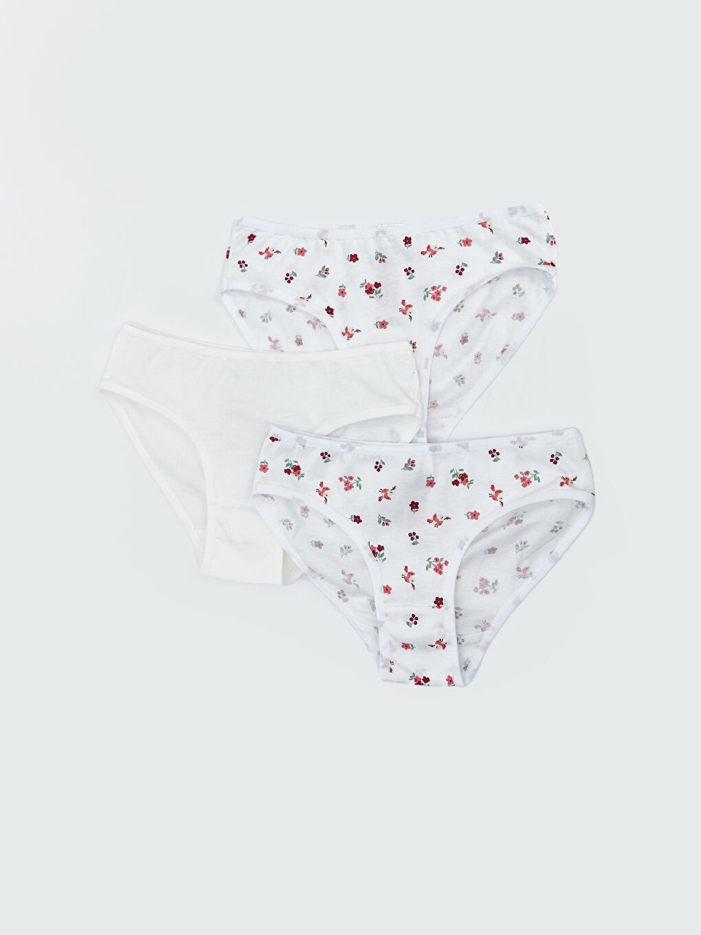 Floral Girl'S Underwear 3-Pack -S5MN99Z4-LU8