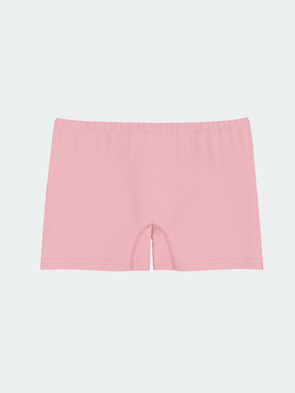 Pembe Beli Lastikli Kız Çocuk Boxer