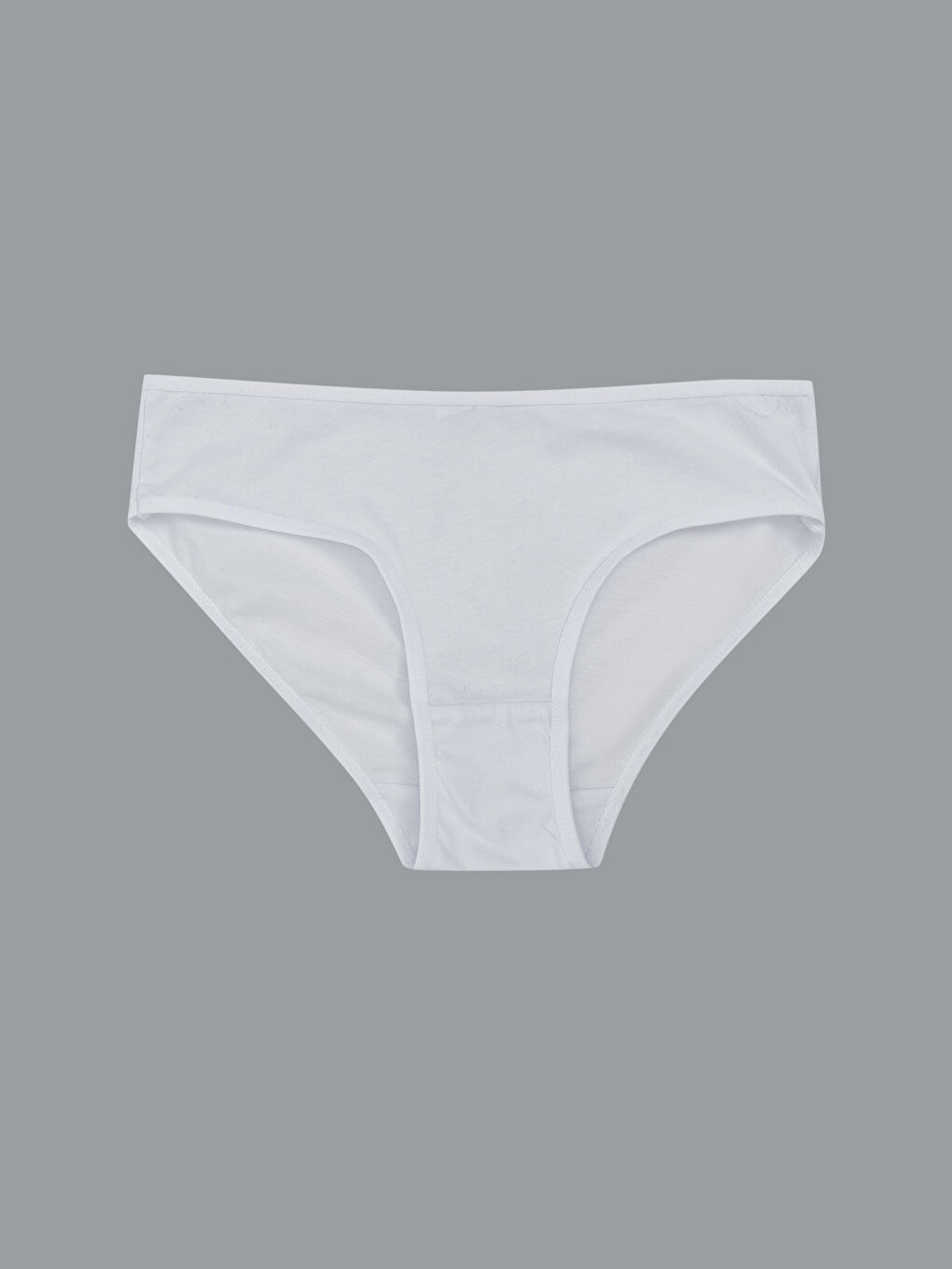 Beyaz Basic Kız Çocuk Külot