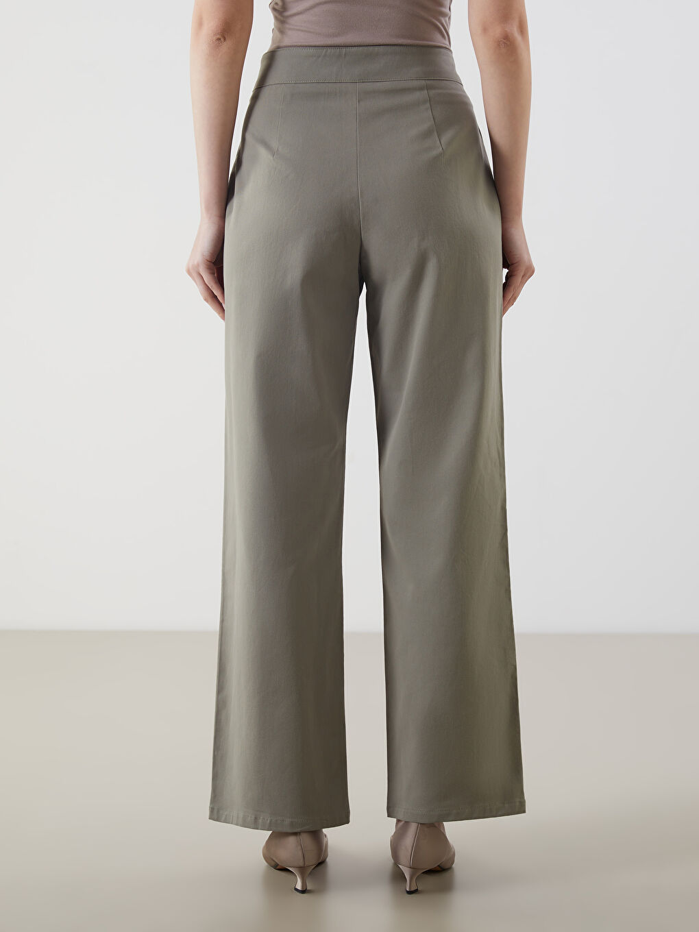 Loose Fit Women's Trousers -S5MO13Z8-CTY
